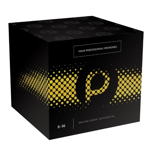 PyroProdukt 36´S Brocade Crown / with Blue Tail